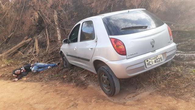 EM ALAGOAS – Indivíduo é encontrado morto a tiros ao lado de carro roubado com placas de Garanhuns