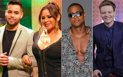 LIVES DO DOMINGÃO: Hoje tem Michel Teló, Jorge e Mateus, Léo Santana, Jerry Smith com Márcia Fellipe e outros Shows