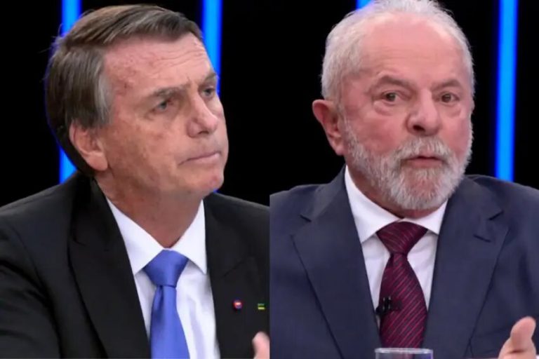 Ipec: Lula segue com 44% e Bolsonaro com 32% no primeiro turno